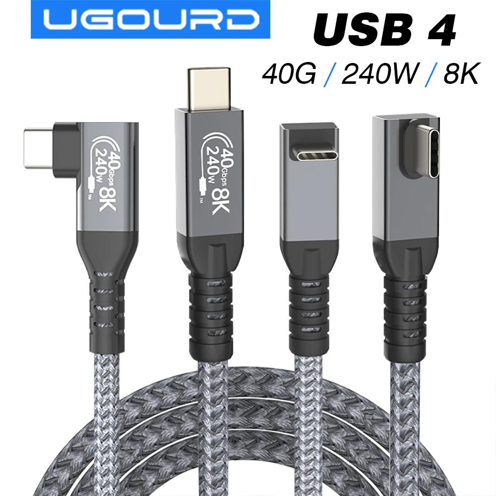Ʈ USB 4 90   ̺, 40Gbps USB4  C Ÿ, Ʈ 3 4   ̺, USB C PD240W  